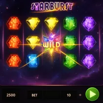 WonderLuck - Starburst Slot Game - NetEnt